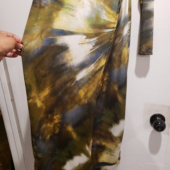 Fashion nova tie dye maxi/midi dress xl - Picture 6 of 7